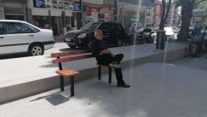 Dinar'da Cumhuriyet Meydanına