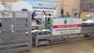 İskenderun MTAL'den yerli ve milli N95 ve Cerrahi Maske Makinesi