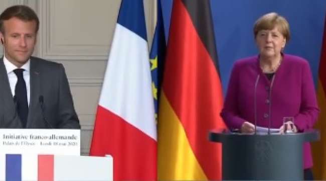 Macron ve Merkel'den AB'ye 500 Milyarlık Yeni Yardım Planı