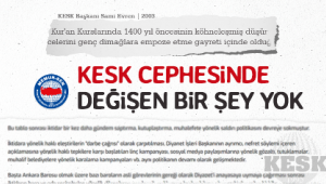Memursen : KESK Cephesinde Değişen Bir Şey Yok