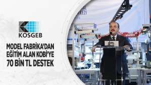 Model Fabrika'dan Eğitim Alan Kobi'ye 70 Bin Tl Destek