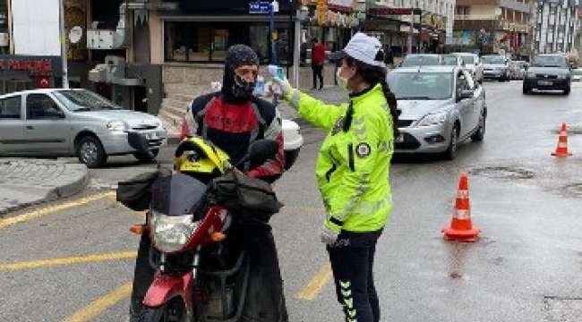 Motosiklet ve Kask denetiminde 3.120 motosiklet sürücüsüne ceza yazıldı
