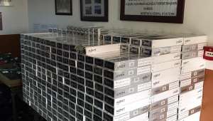 MSB : Hudut hattında kaçak sigara ele geçirildi