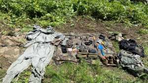 MSB: Irak kuzeyinde PKK'ya ait 4 el bombası ele geçirildi