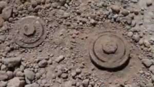 PKK tarafından yola tuzaklanan 2 antitank mayını imha edildi