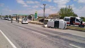 Son Dakika….Afyonkarahisar’da trafik kazası yaralı var