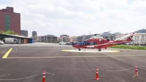 Son Dakika…..Afyonkarahisar'da yaylada kalp krizi geçiren vatandaşa helikopter ambulans gönderildi