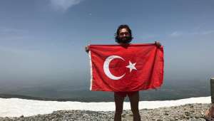 Sporcular Sultandağları gelincik zirvesine tırmandılar