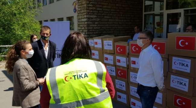 TİKA'dan Macaristan'da Çocuk Merkezine Gıda ve Hijyen Desteği