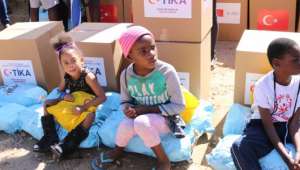 TİKA'dan Namibya'da Engelli Çocuklara Destek