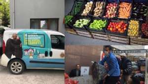 Toptancı Hali Esnafından Örnek Birliktelik