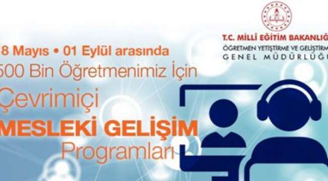 Türk eğitim tarihinin en büyük uzaktan eğitim mesleki gelişim programını başlatıyoruz