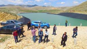 Yıprak ve Yaka göletleri kabul işleri yapıldı