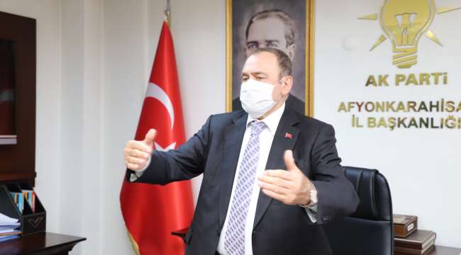 Akpartili Eroğlu : İl başkanımız yatırımlara büyük destek veriyor