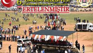 Rahvan At Yarışlarımız Ertelenmiştir