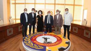 TOBB Saik Başkanı Korkut, Serteser’i Ziyaret Etti