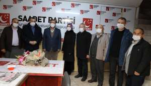 Kent Konseyinden Saadet Partisine Ziyaret