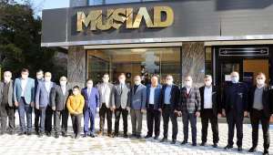 Vali Gökmen Çiçek MÜSİAD’ı Ziyaret Etti