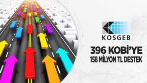 396 Kobi’ye 158 Milyon lira Destek