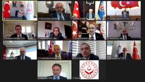 Asgari Ücret Tespit Komisyonu İlk Toplantısını Sanal Ortamda Gerçekleştirdi