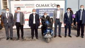 Belediyeden Engelli Kardeşlerimize Akülü Araç