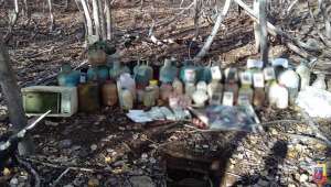 Diyarbakır’ın Lice kırsalında yüklü miktarda uyuşturucu ele geçirildi