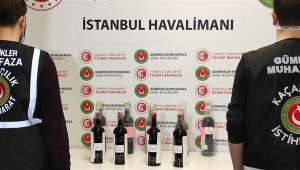 İstanbul Havalimanı'nda 17 kilogram sıvı kokain ele geçirildi