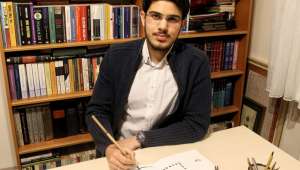 AFSÜ Tıp Fakültesi Öğrencisi Akif Demir : Hat sanatı bizim için bütünün parçası, medeniyetin inşasıdır