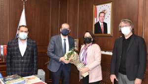 Tabip Odasından AFSÜ’ye Tıp Bayramı Ziyareti