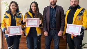 112 ekibine CİMER’den teşekkür ettiler