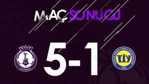 Afyonspor evinde Tarsus'a 5 çekti