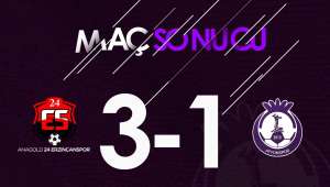 Afyonspor, Erzincanspor'a 3-1 yenildi