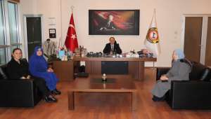 Ak Parti Milletvekili Aday Adayı Kuzu, Serteser’i Ziyaret Etti