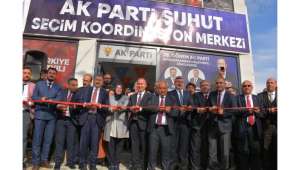 Başkan Bozkurt Seçim Koordinasyon Merkezi Açılışı ve Bayramlaşma Merasimine katıldı.