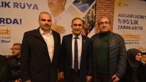 Başkan Çöl Ak Parti aday tanıtım toplantısına katıldı