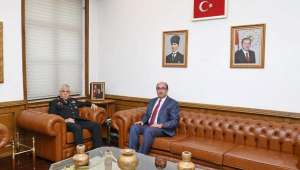 Başkan Çöl'den Jandarma Genel Komutanı Çetin Paşa'ya Ziyaret