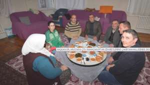 Başkan Çöl ramazan iftar ziyaretlerine çakır mahallesinde devam etti