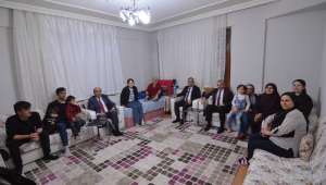 Başkan Çöl ve Arslan iftar ziyaretleri gerçekleştirdiler