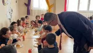 Başkanı Koyuncu’dan Ali Rıza ve Havva Kara Anaokulu’na Ziyaret