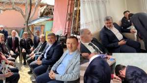 Dinar’da Şehit Ailelerinin Ramazan Bayramları Kutlandı