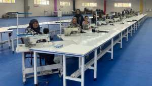 Gömü’ye Tekstil Fabrikası İşbaşı Yaptı