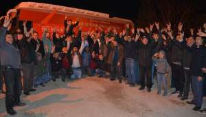 MHP Milletvekili Taytak, Şuhut'ta Coşkulu Karşılama Aldı