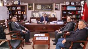 Yeni İlçe Sağlık Müdüründen Koyuncu’ya Ziyaret