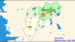 Afyonkarahisar ve Çevresinde Hava Durumu: Sağanak Yağışlar Bekleniyor