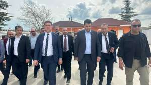 Akar DP Genel Başkanı Uysal ile Afyonkarahisar’ı geziyor