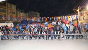 Ataköy’de Coşkulu Miting