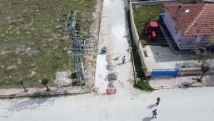 Emirdağ'da Üst Yapı Çalışmaları Devam Ediyor