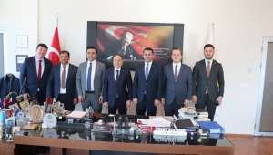 Saadet Partisi Heyeti, Serteser’i Ziyaret Etti