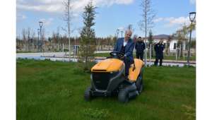 Şuhut Millet Bahçesi Bakım Çalışmaları Devam Ediyor.