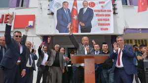 Taytak'a Sinanpşa'da coşkulu karşılama